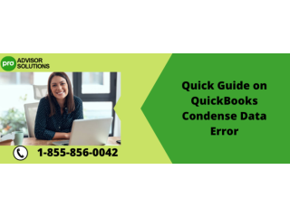 Step-by-Step Fix for QuickBooks Condense File Error