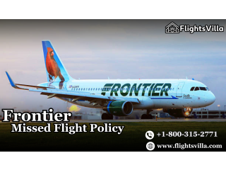 How do I rebook my missed Frontier flight?