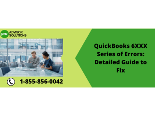 Detailed Guide to Fix QuickBooks 6XXX Series of Errors