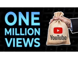 Buy 1 million YouTube Views – Monetized & Non-Drop