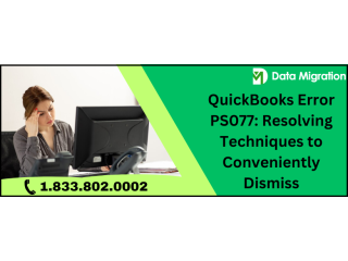 Easy Way To Fix QuickBooks Error code PS077