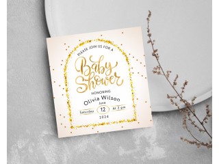 Get A Delightful Baby Shower Card To Cherish Every Moment