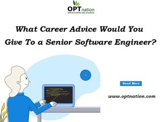 What career advice would you give to a senior software engineer?