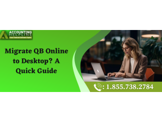 A Quick Guide To Resolve Convert QuickBooks Online To Desktop