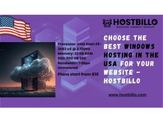 Choose the Best Windows Hosting In The USA for your Website - Hostbillo