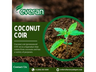 Discover Sustainable Gardening- Coconut Coir Solutions by Factorys Depot
