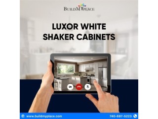 Elevate Your Kitchen: Luxor White Shaker Cabinets Bring Timeless Elegance