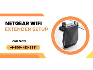 Netgear Wi-Fi Extender Setup | Call +1-800-413-3531