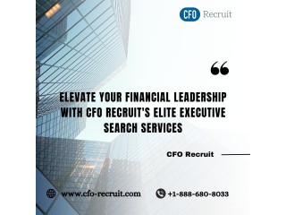 Elevate Your Financial Leadership with CFO Recruit's Elite Executive Search Services
