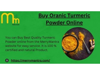 Buy Organic Turmeric Powder Online
