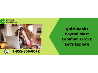 Easy Guide for QuickBooks Payroll Most Common Errors.