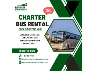 Charter Bus Rental | Bus Charter Nationwide USA