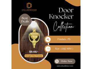 Classic Georgian Door Knockers: Shop the Finest Selection Here!