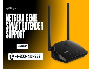 Netgear Genie Smart Extender Support | Call +1-800-413-3531