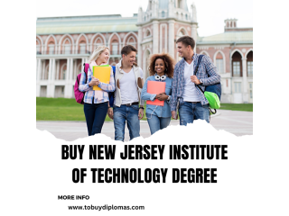 Buy New Jersey Institute of Technology Degree