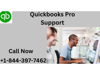 Quickbooks Pro Support (+1-844-397-7462)