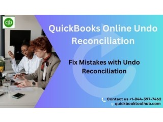 Get Back on Track with Quickbooks Online Undo Reconciliation
