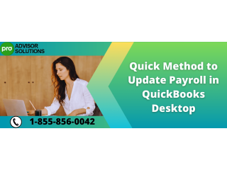 Easy Way to Update Payroll In QuickBooks Desktop