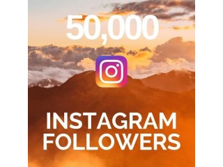 Buy 50k Followers on Instagram With Fast Delivery