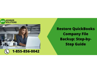 Restore QuickBooks Company File Backup: Easy Steps