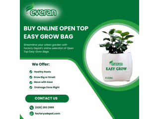 ??? Introducing the Future of Gardening - Buy Online Open Top Easy Grow Bag by Factory's Depot! ?️?