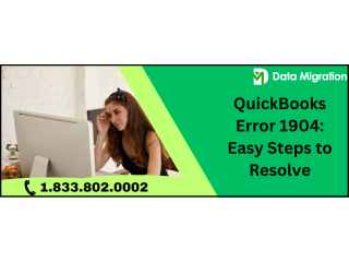 Easy Steps to Fix QuickBooks error 1904