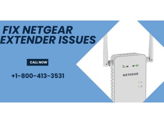 Netgear Extender Issues | Call +1-800-413-3531