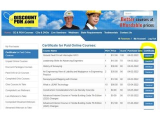 Professional Engineering pdh courses by Discount PDH