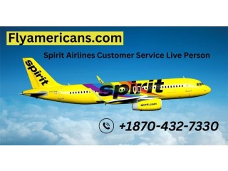 Spirit Airlines Customer Service Live Person