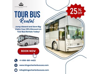 Tour Bus Rental in Virgina | Kings Charter Bus USA