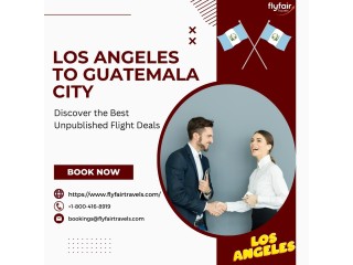 Los Angeles to Guatemala City: Book now!