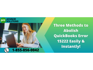 Technical Solution for QuickBooks Payroll Update Error 15222