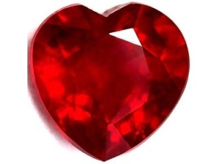 Best Deal On Composite 1.20 cts Africa Heart Shape Ruby