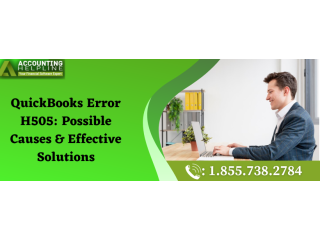 Effective solutions steps to fix Error H505 QuickBooks 2018
