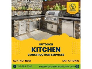 Outdoor Kitchen Construction Services in San Antonio