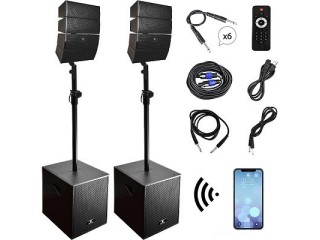 Proreck Club 3000: Powered PA System with Bluetooth