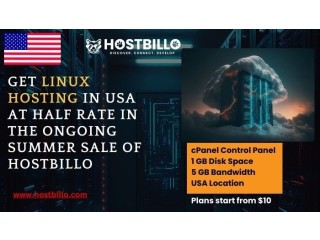Get Linux Hosting in USA at Half Rate in the Ongoing Summer Sale of Hostbillo