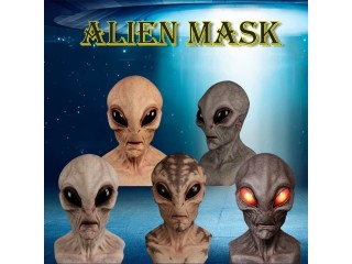 Transform Into An Otherworldly Being With Our Alien Halloween Mask!
