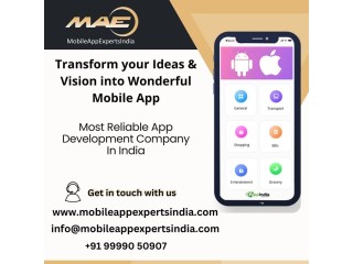 Best mobiile application & ui ux development company in india