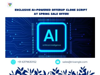 Exclusive AI-powered Offerup Clone script at Spring Sale offer!