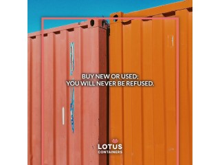 Purchase new cargo containers