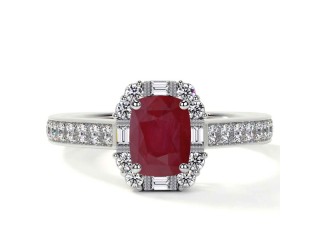 Buy 1.82 cttw Natural Ruby Ring From GemsNY
