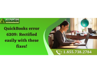 Effective solutions steps to fix Error 6209 in QuickBooks Desktop
