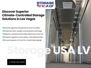Discover Superior Climate-Controlled Storage Solutions in Las Vegas