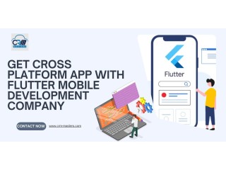 Get Cross platform App With Flutter Mobile Development Company