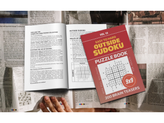 Outside Sudoku Puzzle Book Volume 13
