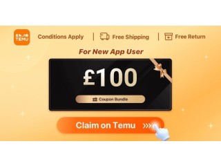 Temu. com 100€ coupon bundle