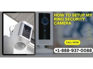How To Setup my Ring Security Camera | Call +1-888-937-0088