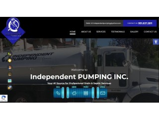 Reliable Septic Service Company in Corona, CA: Independent Pumping Inc.