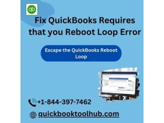 Fix QuickBooks Requires that you Reboot Loop Error